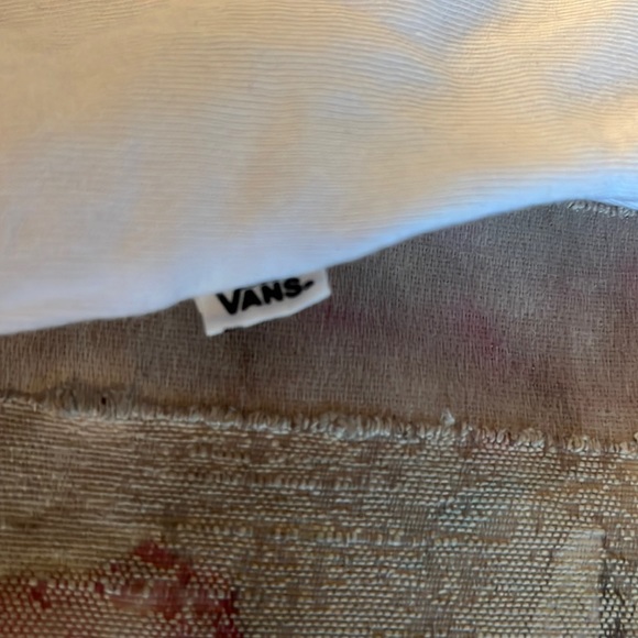 White XL Vans T-Shirt - Picture 3 of 3